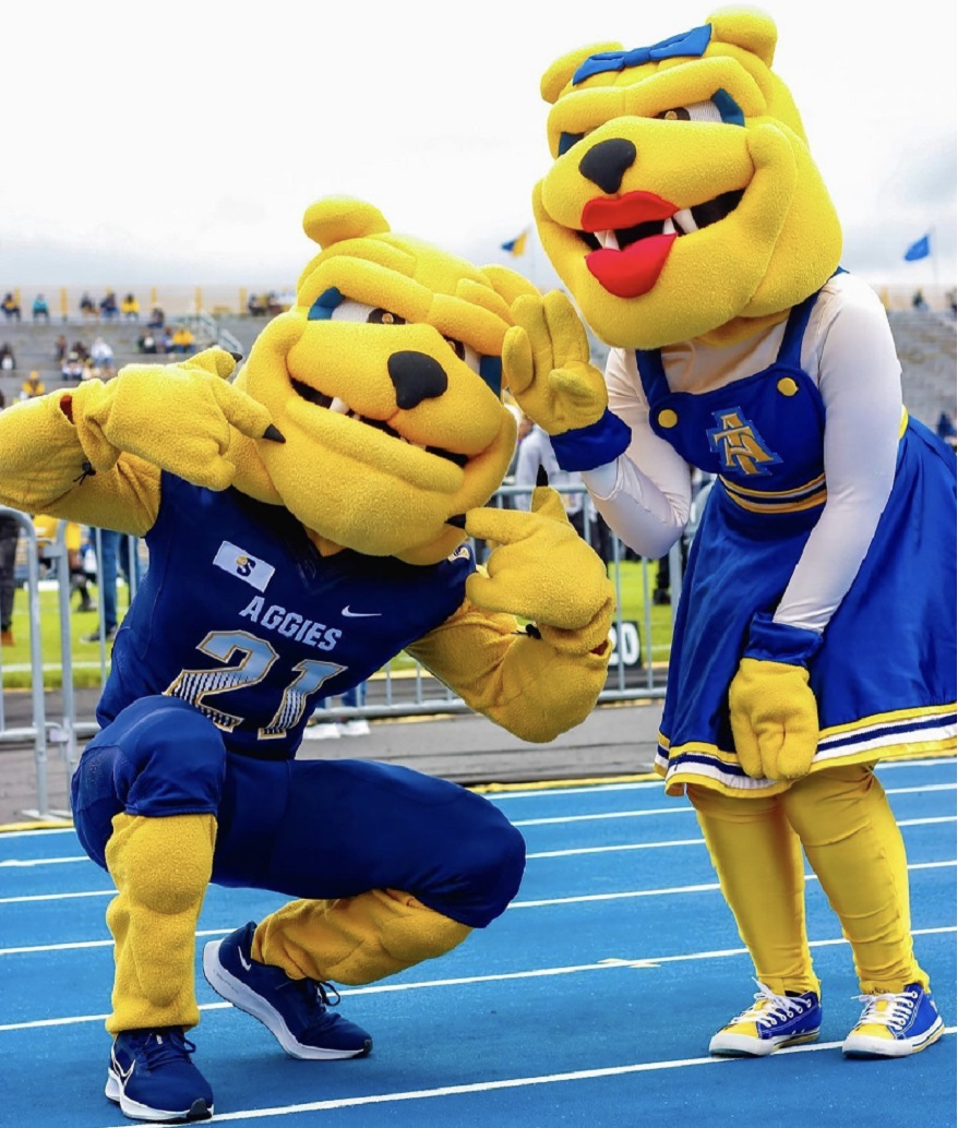 N.C. A&T Aggie mascots are prepared for Homecoming. Are you?