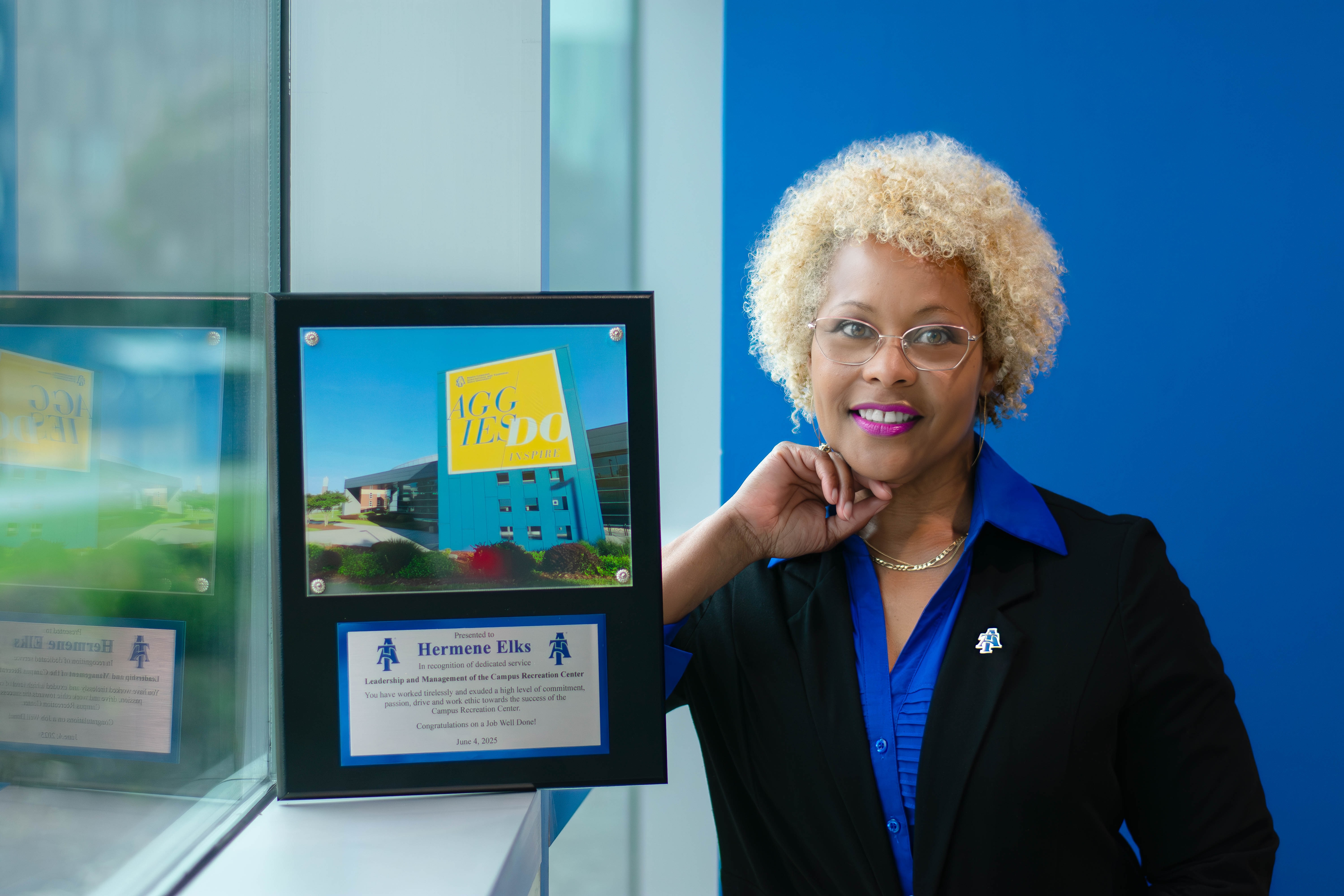 New Assistant Director of Campus Recreation Hermene Elks
