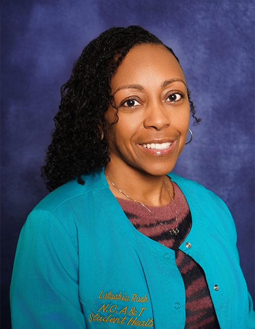 Latashia Rush in a professional photo