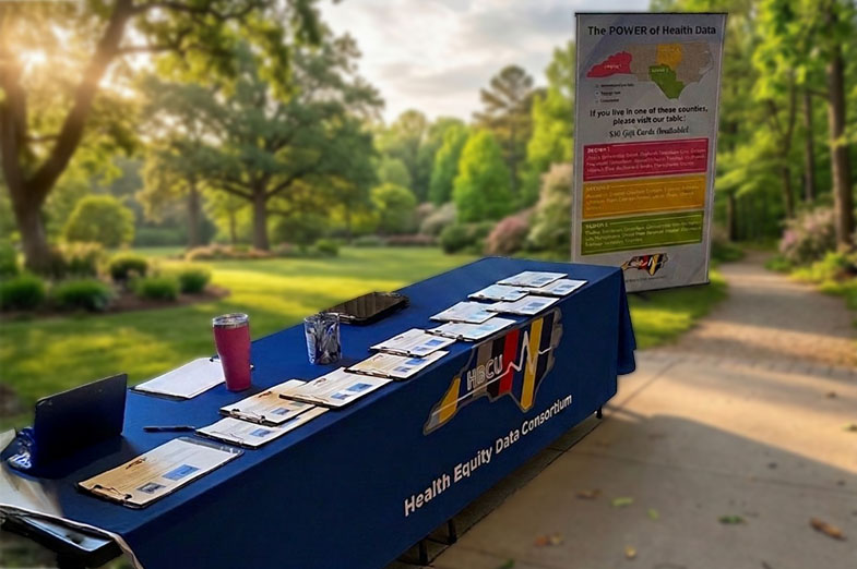 HBCU Community Dissemination event in the park