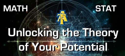 Image - Math - STAT A&T logo - Unlocking the Theory of Your Potential