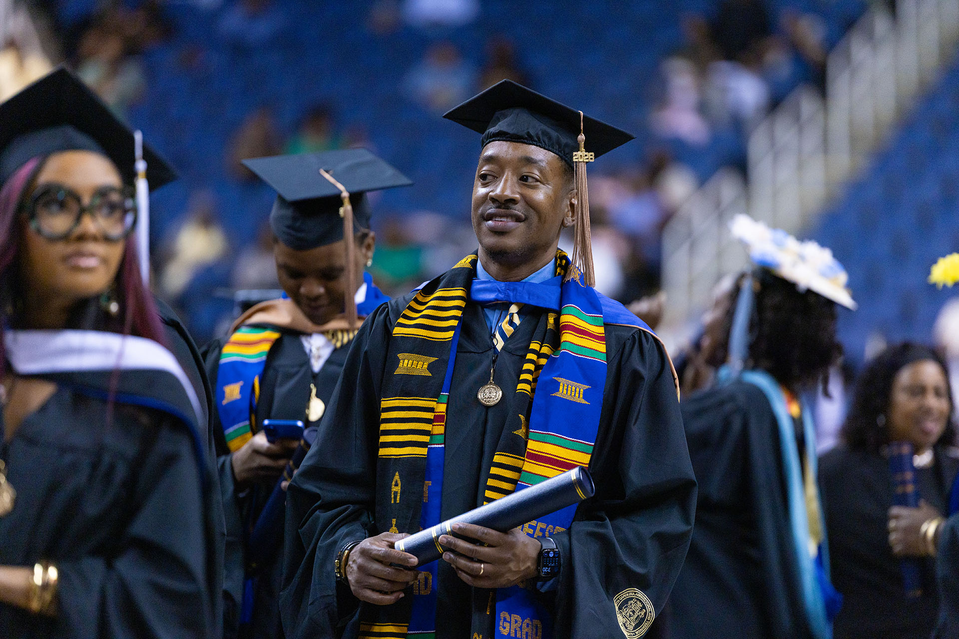 male graduate student