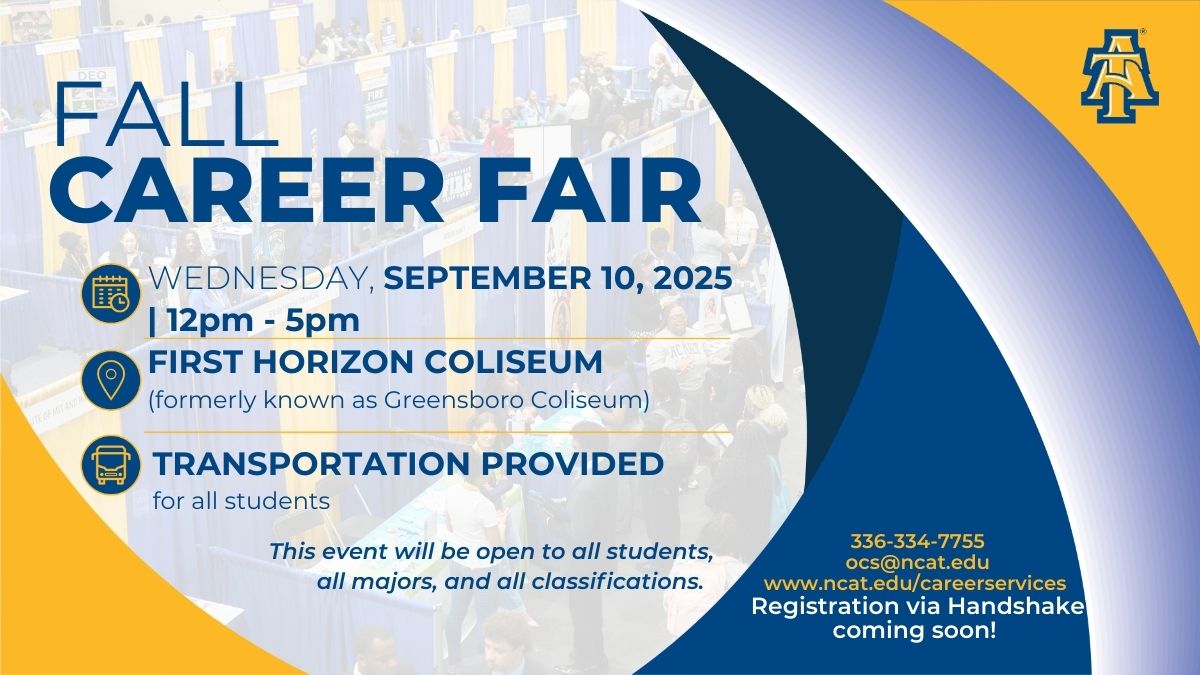 Fall 25 Career Fair Flyer