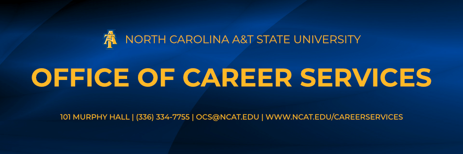 Office of Career Services logo and contacts